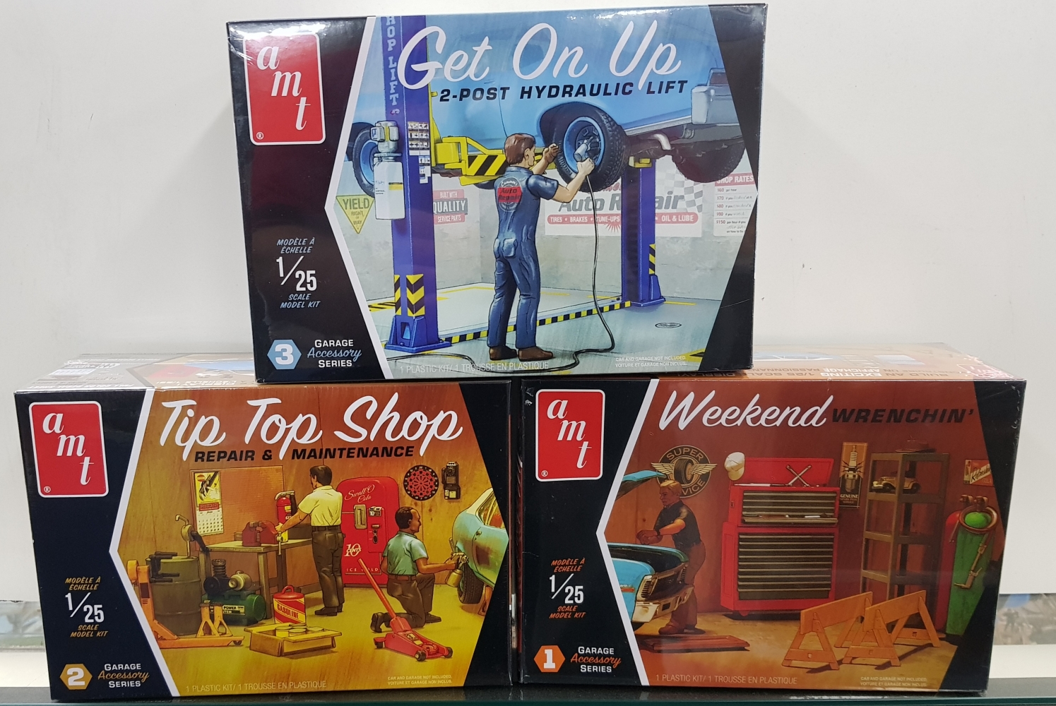 AMT Get On Up + Weekend Wrenching + Tip Top Shop 3 Pack