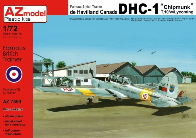 DHC-1 Chipmunk T.10 (Anglia, Portugalia)