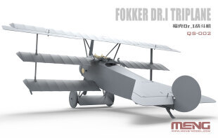 Fokker DR 1 With Red Baron Bust 