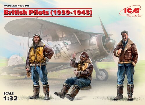 British Pilots (1939-1945) (3 figures) 