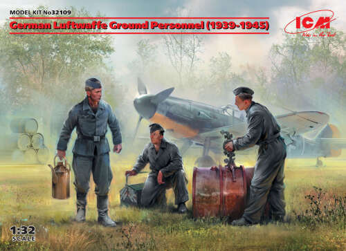 German Luftwaffe Ground Personnel (1939-1945) (3 figures)