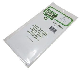 9015 12" x 6" Sheets 0.015" thickness 3 per pack