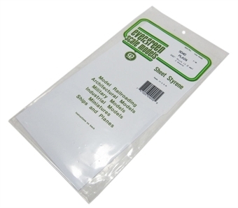 9040 12" x 6" Sheets 0.040" (1.0mm) thickness 2 per pack