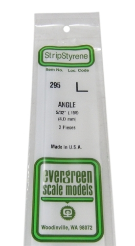 295 5/32" Right angle section 3 per pack