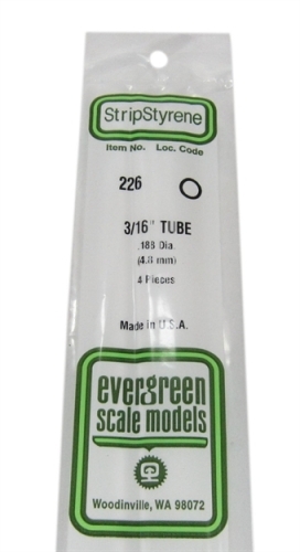 226 3/16 .187" Tubes x 4