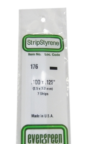 176 0.100 x 0.125 rectangular section 7 per pack