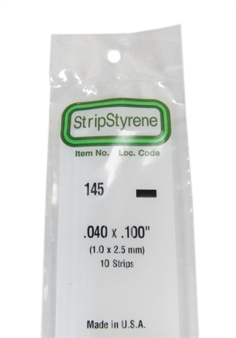 145 0.040 x 0.100 rectangular section 10 per pack