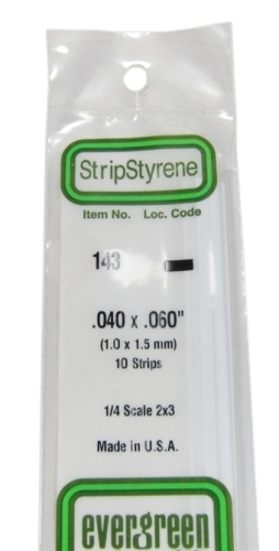 143 0.040 x 0.060 rectangular section 10 per pack