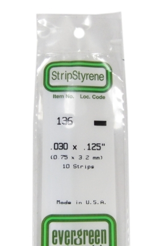 136 0.030 X 0.125 rectangular section 10 per pack.