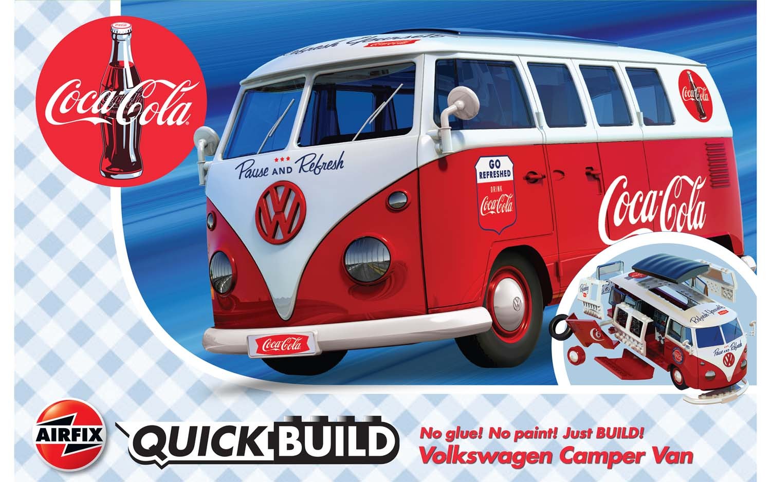 QUICKBUILD Coca-Cola® VW Camper Van 