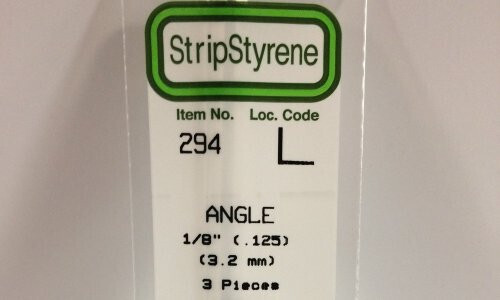 Plastic Angle .125(3.2 Mm) (3)