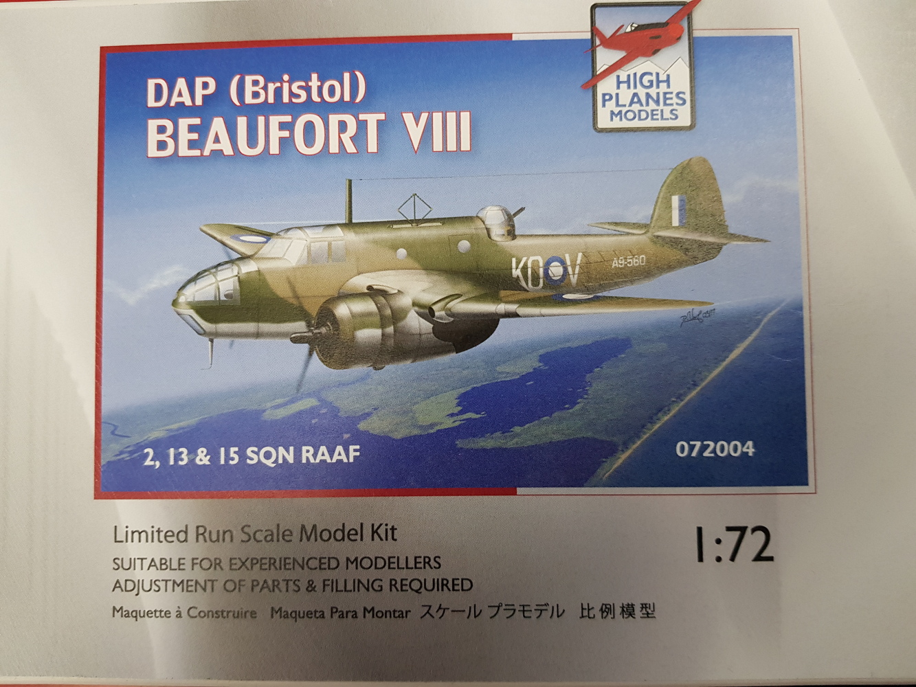 RAAF DAP Beaufort VIII
