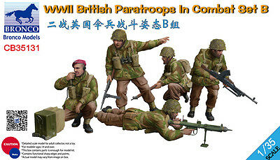 WWII British Paratroops In Combat Set B
