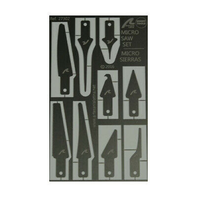 Photo Etched Steel Micro Saws Set