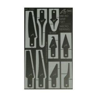 Photo Etched Steel Micro Saws Set