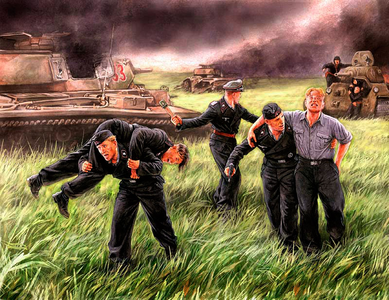 German Tank Crew Kursk 1943