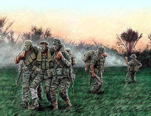 Vietnam War Head for the Huey