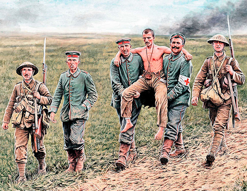 WWI Somme Battle 1916