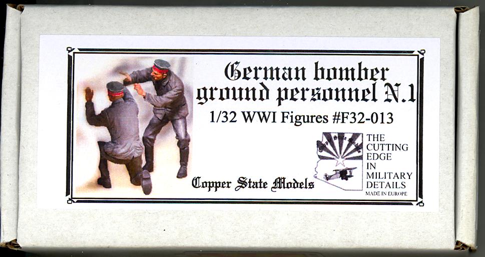 WWI  German bomber ground personnel N.1