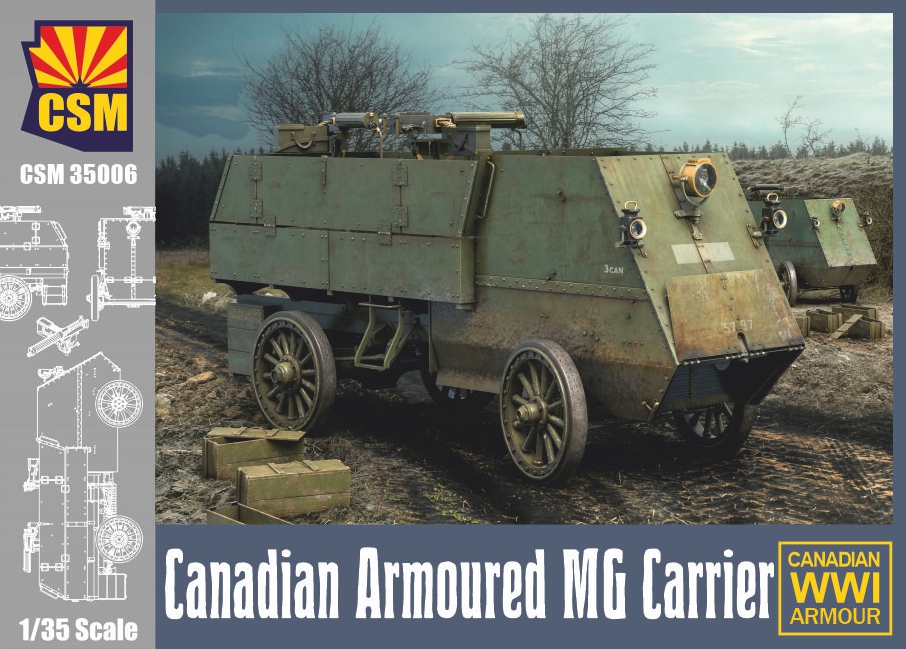 WWI Canadian Armoured MG Carrier
