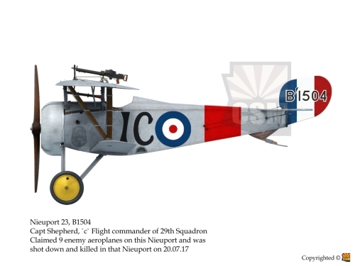 Nieuport XXIII RFC Service