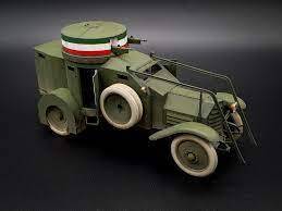 WWI Italian Armoured Car IZM