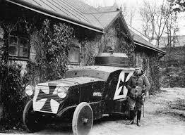 WWI Romfell Panzerwagen
