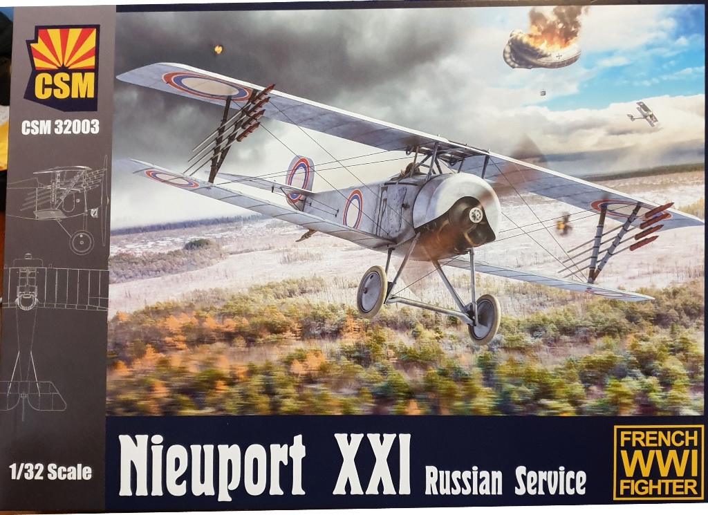 WWI Nieuport XXI Russian Service
