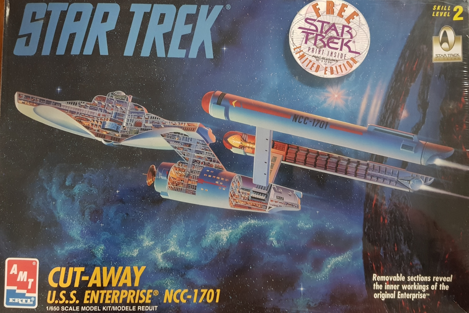 Star Trek U.S.S Enterprise Cut Away