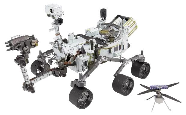 Mars Rover Perseverance & Ingenuity Helicopter 