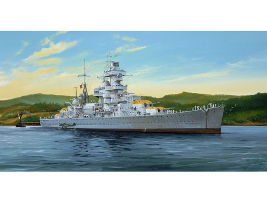 German Pocket Battleship Admiral Hipper 1941
