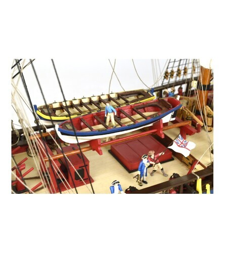 Metal Figurines with Accessories for HMS Endeavour