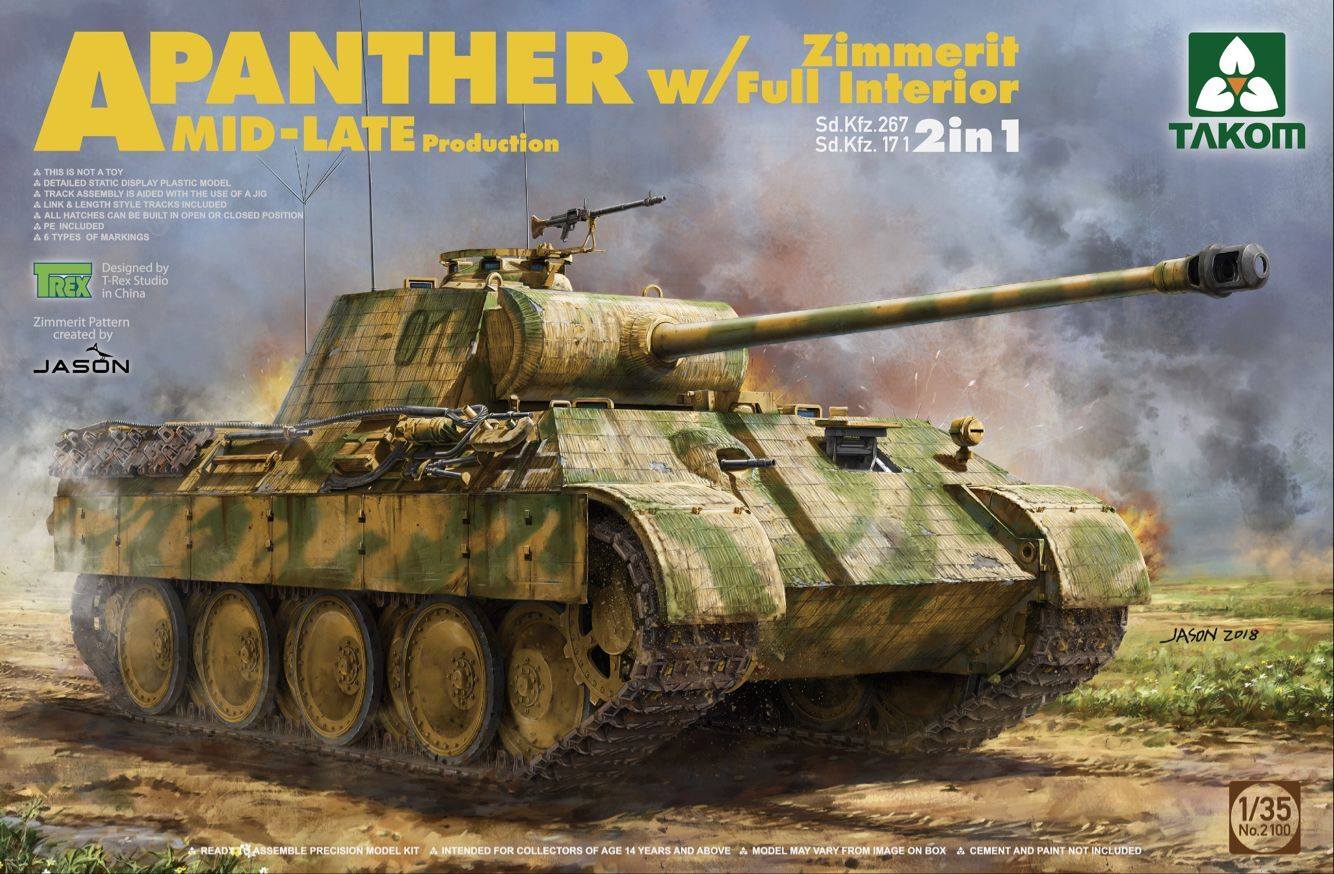 PANTHER A MID-LATE PRODUCTION W/ZIMMERIT & full interior 