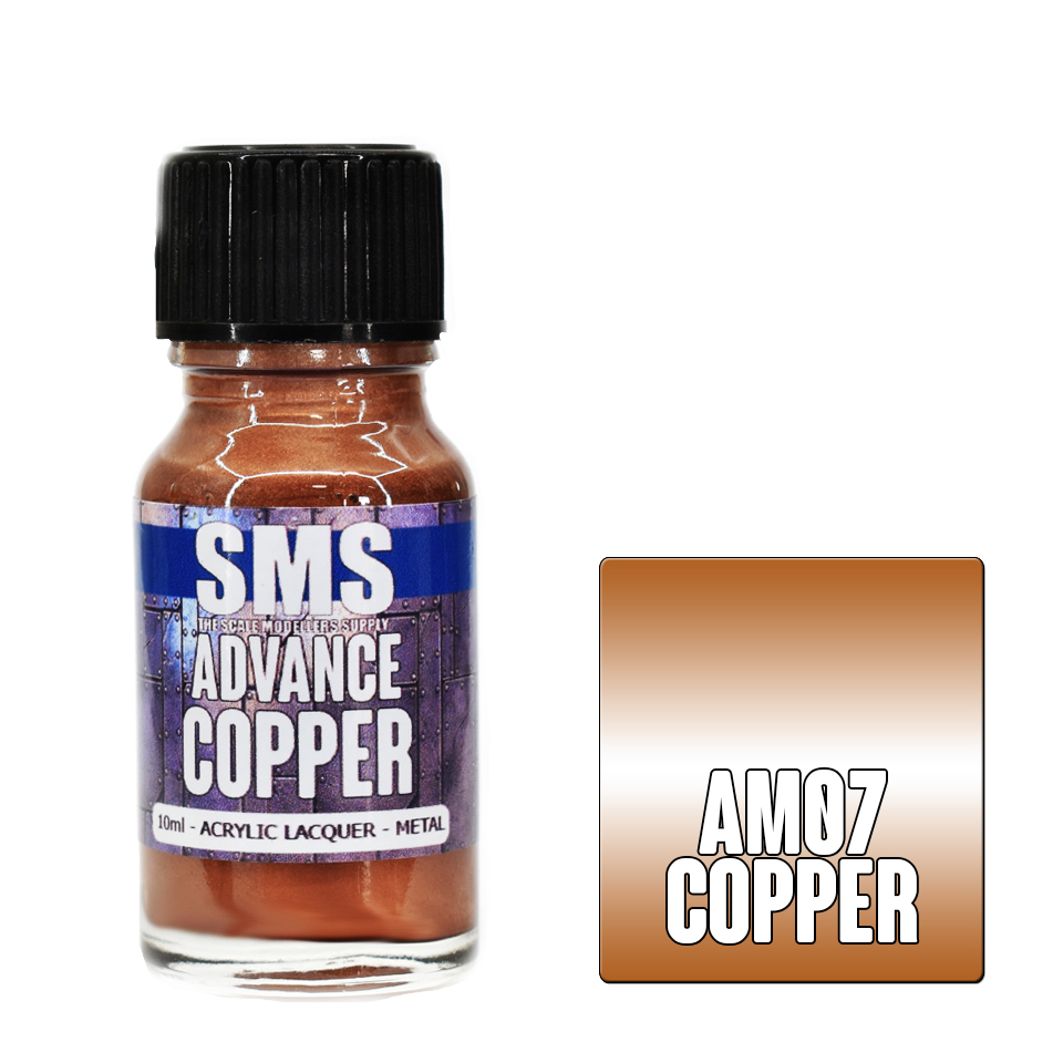 Advance Colour Acrylic Metallic Copper