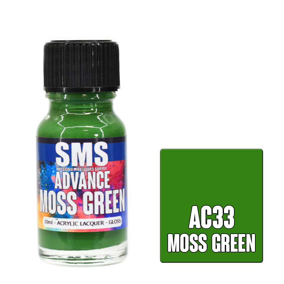 Advance Colour Acrylic Lacquer Moss Green