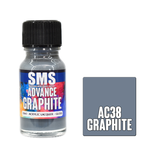 Advance Colour Acrylic Lacquer Graphite Models & Hobbies 4 U
