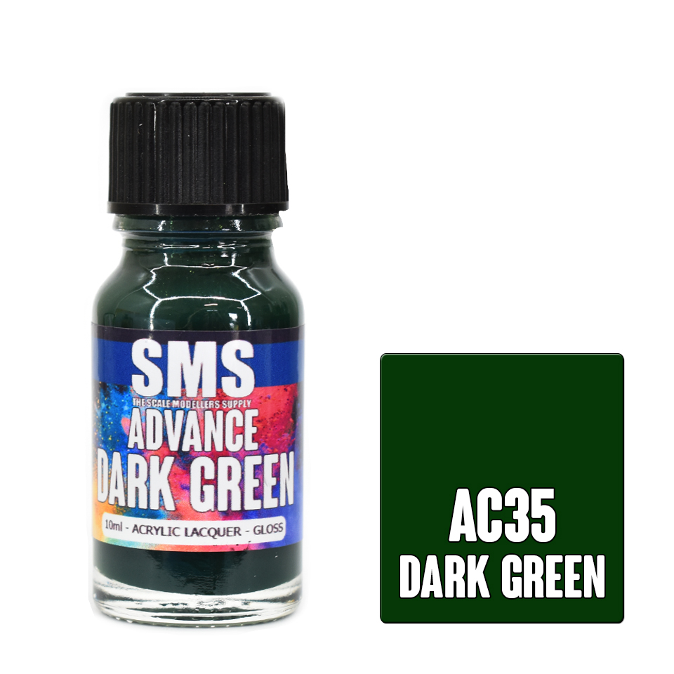 Advance Colour Acrylic Lacquer Dark Green