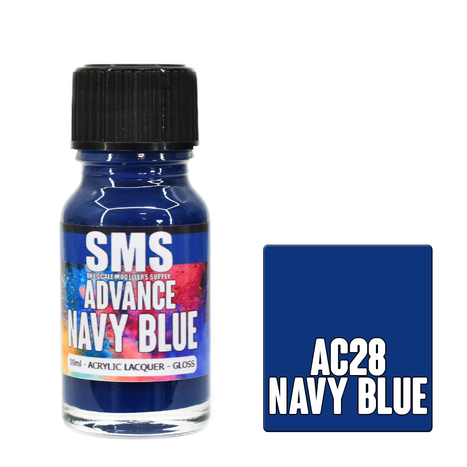 Advance Colour Acrylic Lacquer Navy Blue