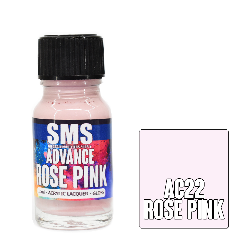 Advance Colour Acrylic Lacquer Rose Pink