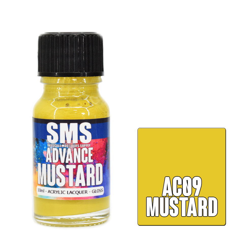Advance Colour Acrylic Lacquer Mustard