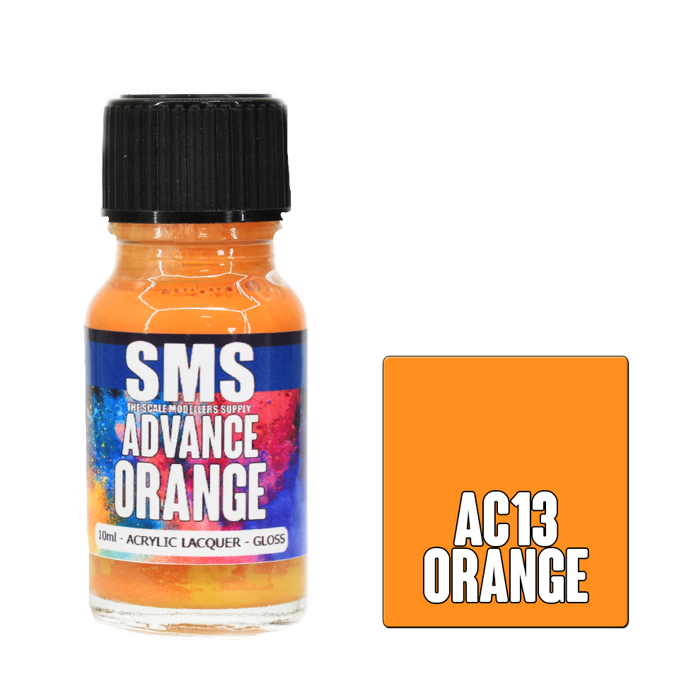 Advance Colour Acrylic Lacquer Orange
