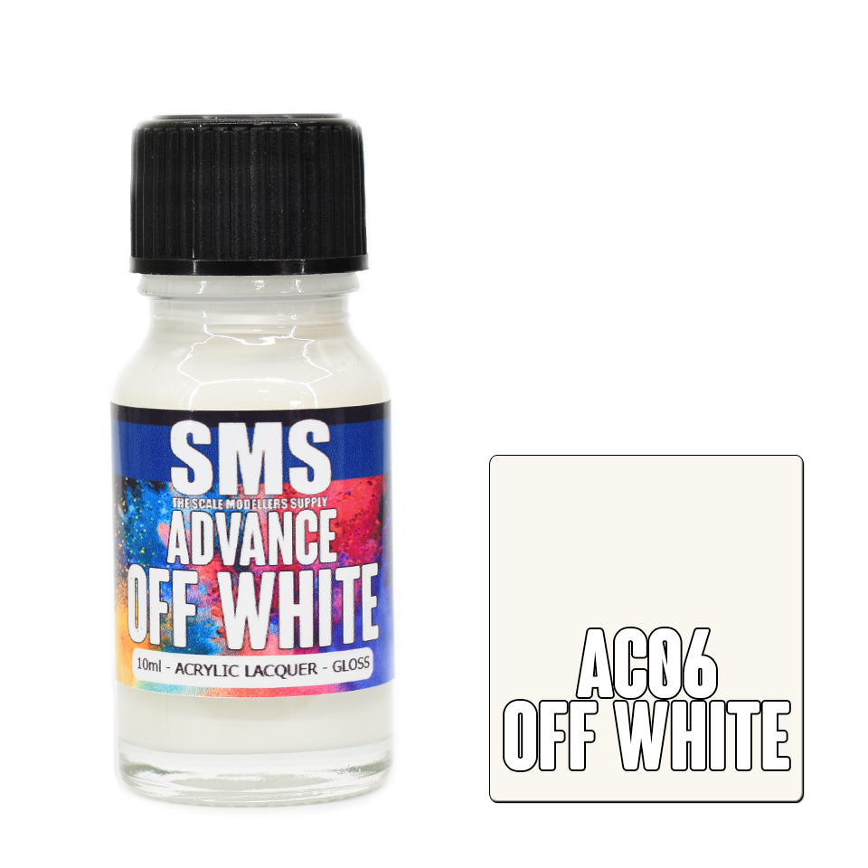 Advance Colour Acrylic Lacquer Off White