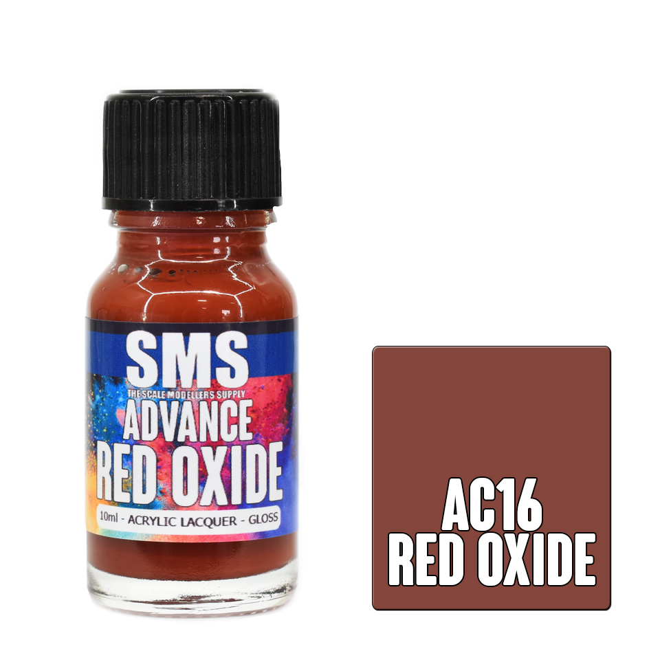 Advance Colour Acrylic Lacquer Red Oxide