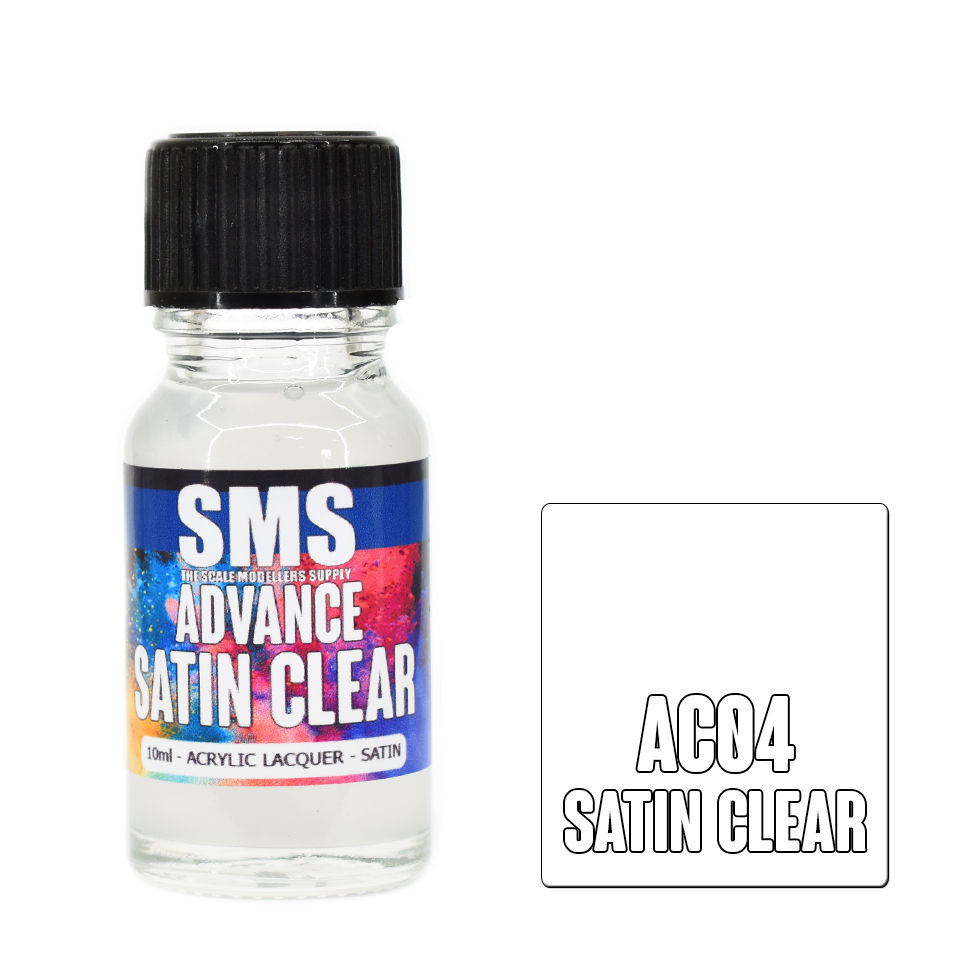 Advance Colour Acrylic Lacquer Satin Clear