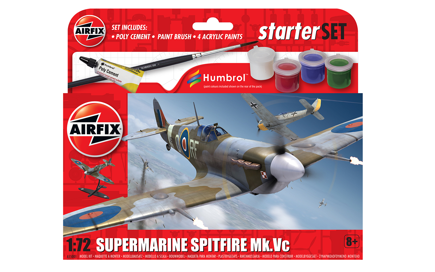 Starter Set Supermarine Spitfire MkVc