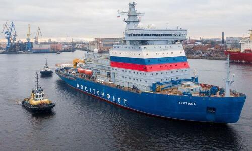 Russian nuclear-powered icebreaker