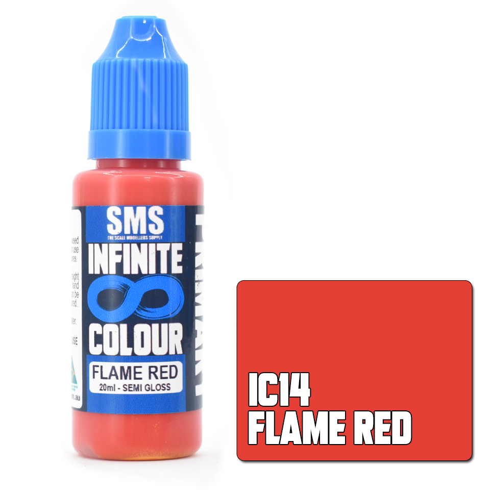 Infinite Colour Flame Red