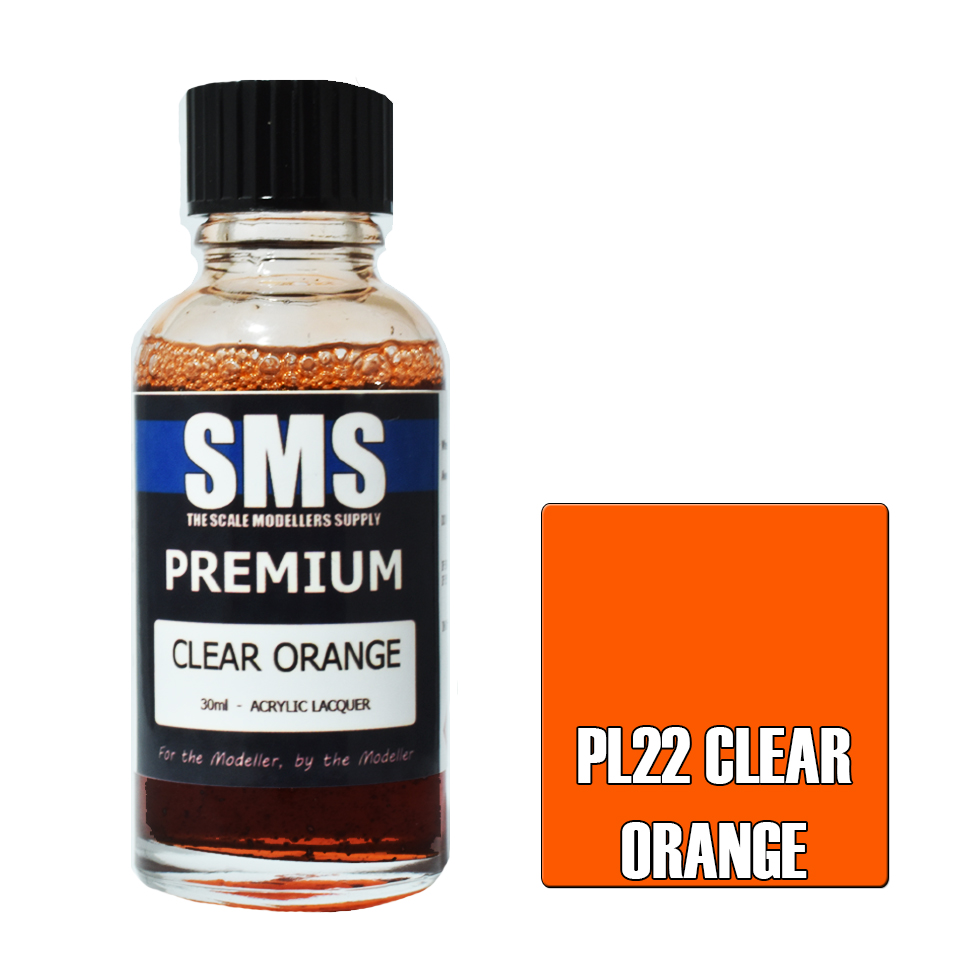 Premium Clear Orange