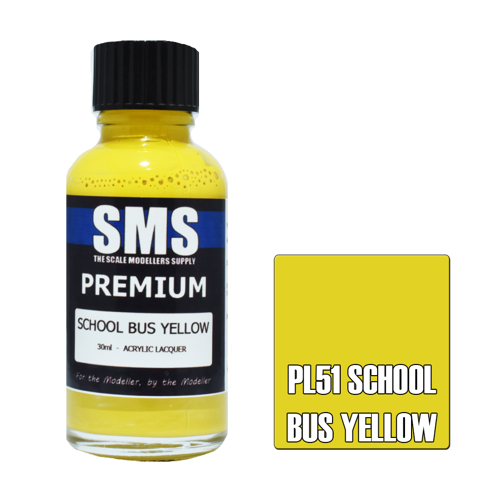 Premium School Bus Yellow