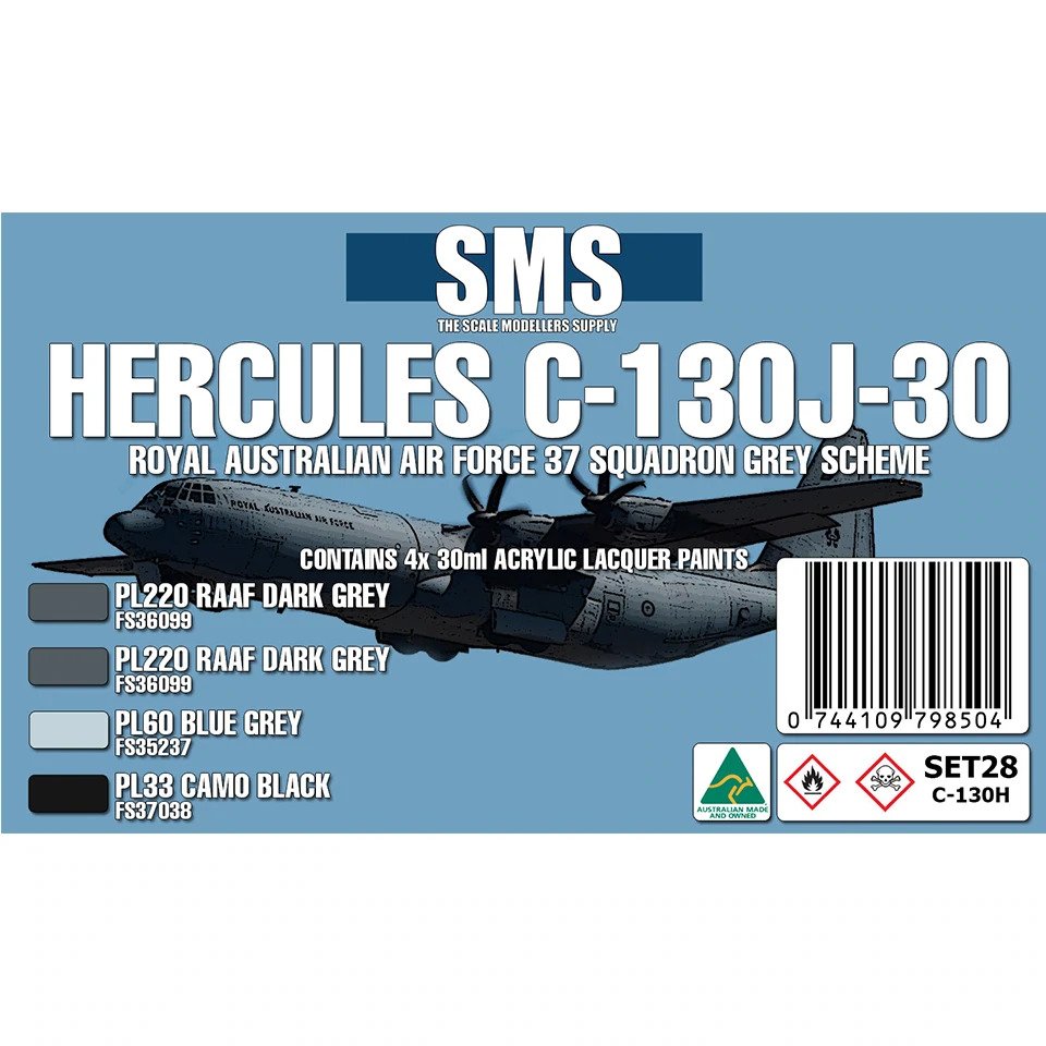 RAAF HERCULES C-130J-30 Colour Set
